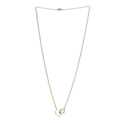 Cartier 18K Yellow Gold Interlocking LOVE Necklace 3 of 6