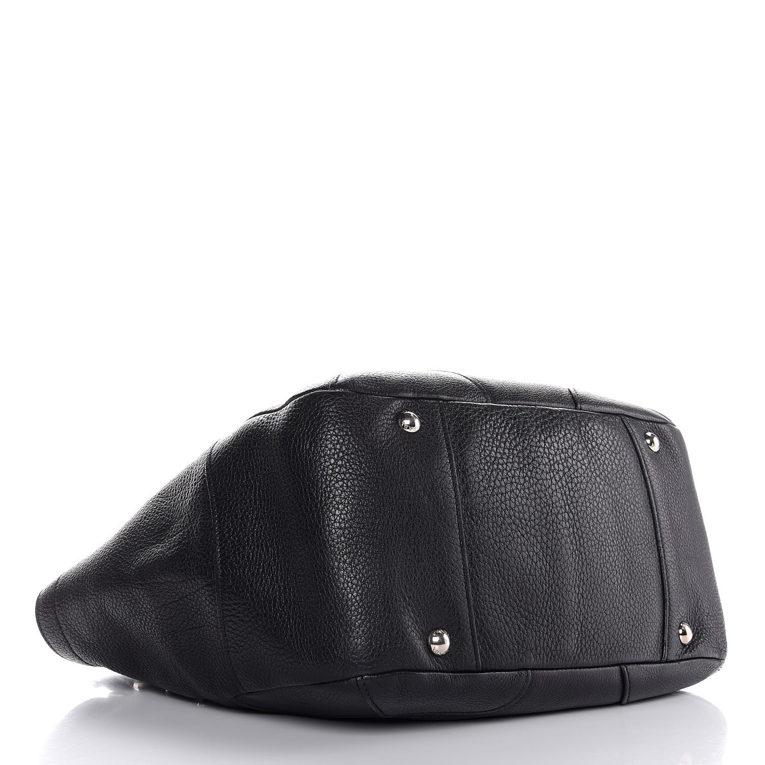 Prada Vitello Daino Shoulder Bag Black 4 of 12