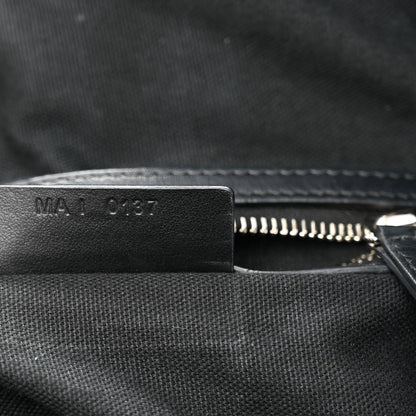 Givenchy Waxed Calfskin Medium Nightingale Logo Strap Black 7 of 11