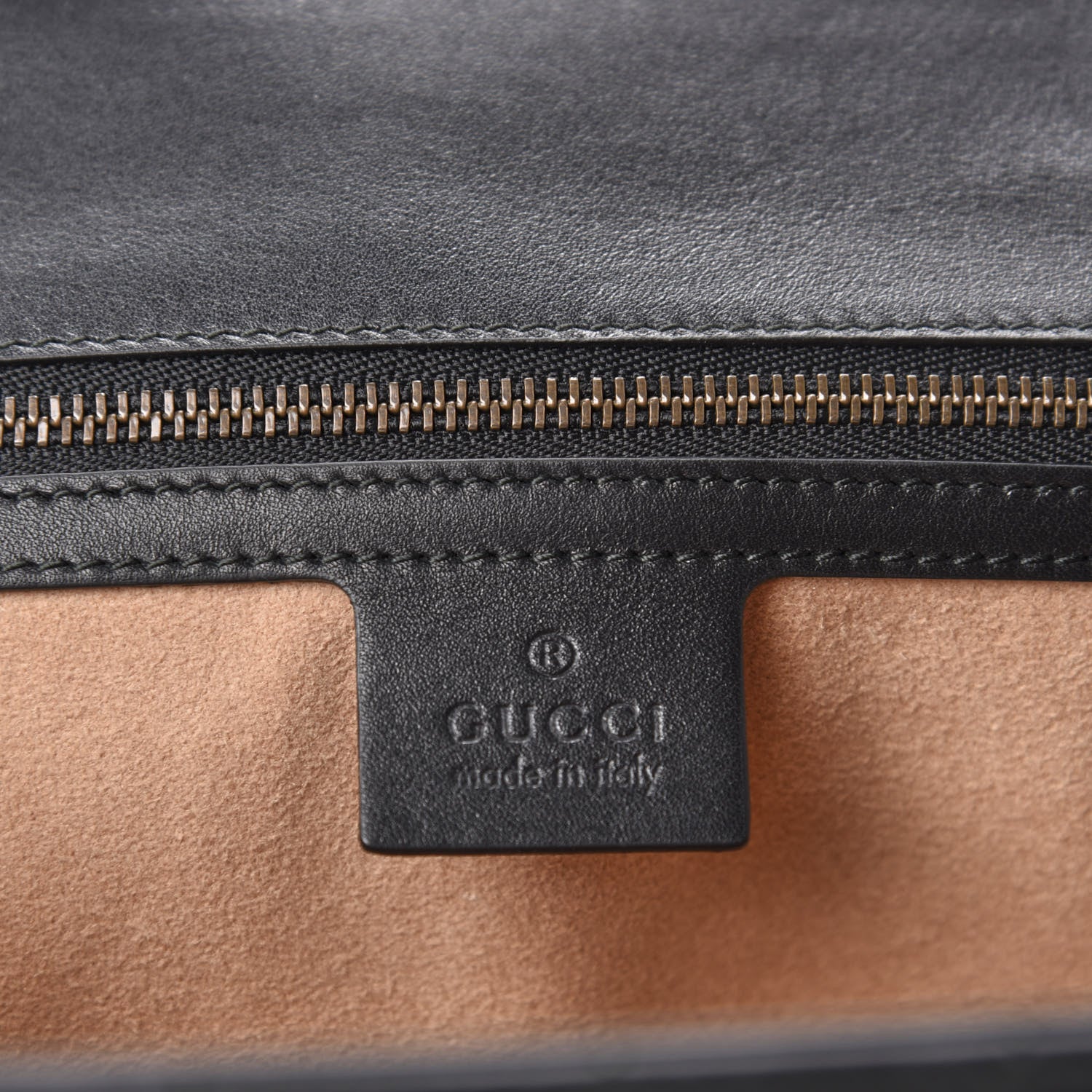 Gucci Calfskin Bamboo Trapuntata Queen Margaret Top Handle Bag Mystic White Black 9 of 11