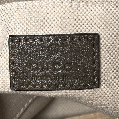 Gucci Sakai Be Green Calfskin Diagonal Stitched Small Blondie Shoulder Bag Craclet Brown 6 of 10