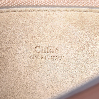 Chloe Suede Calfskin Medium Faye Shoulder Bag Tobacco 7 of 11