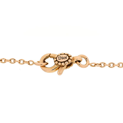 Christian Dior 18K Rose Gold Diamond Pink Opal Rose Des Vents Bracelet 4 of 6
