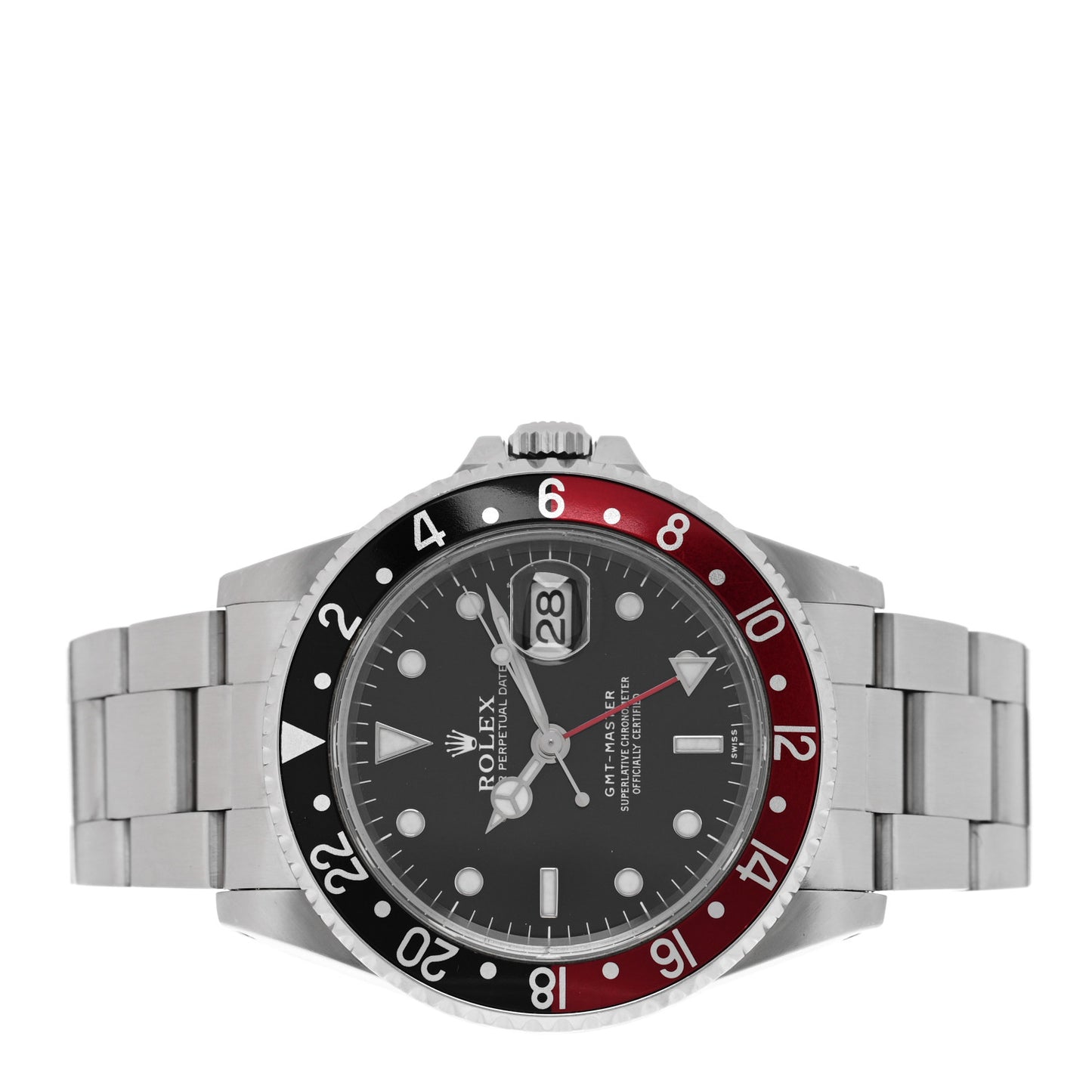 Stainless Steel 40mm Oyster Perpetual Date GMT Master Coke Watch 16700