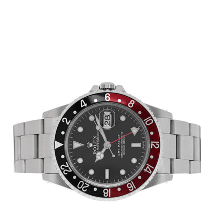 Rolex Stainless Steel 40mm Oyster Perpetual Date GMT Master Coke Watch 16700 2 of 4