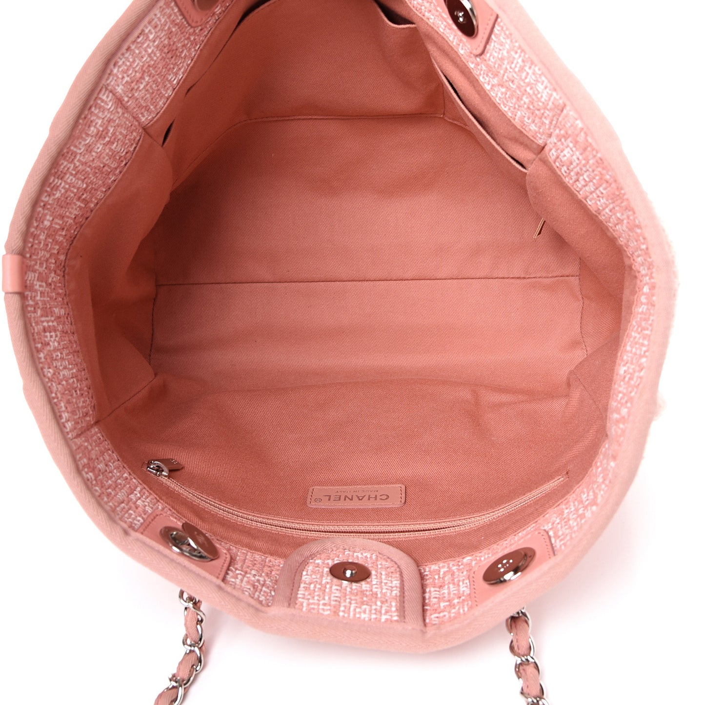 Canvas Small Deauville Tote Pink