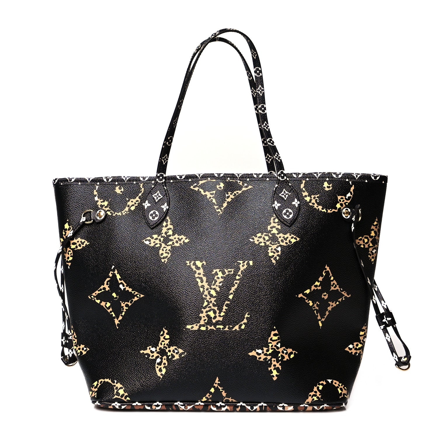 Louis Vuitton Monogram Giant Jungle Neverfull MM Black 1 of 10