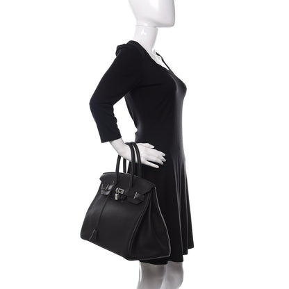 Hermes Togo Birkin 35 Black 2 of 11