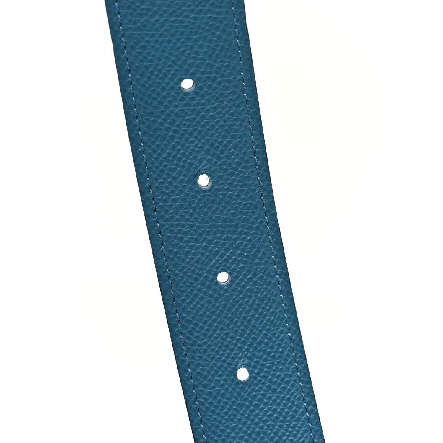 Hermes Epsom 32mm Belt Strap 100 40 Bleu Agate Bleu de Prusse 4 of 5
