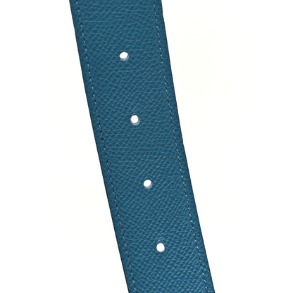 Hermes Epsom 32mm Belt Strap 100 40 Bleu Agate Bleu de Prusse 4 of 5