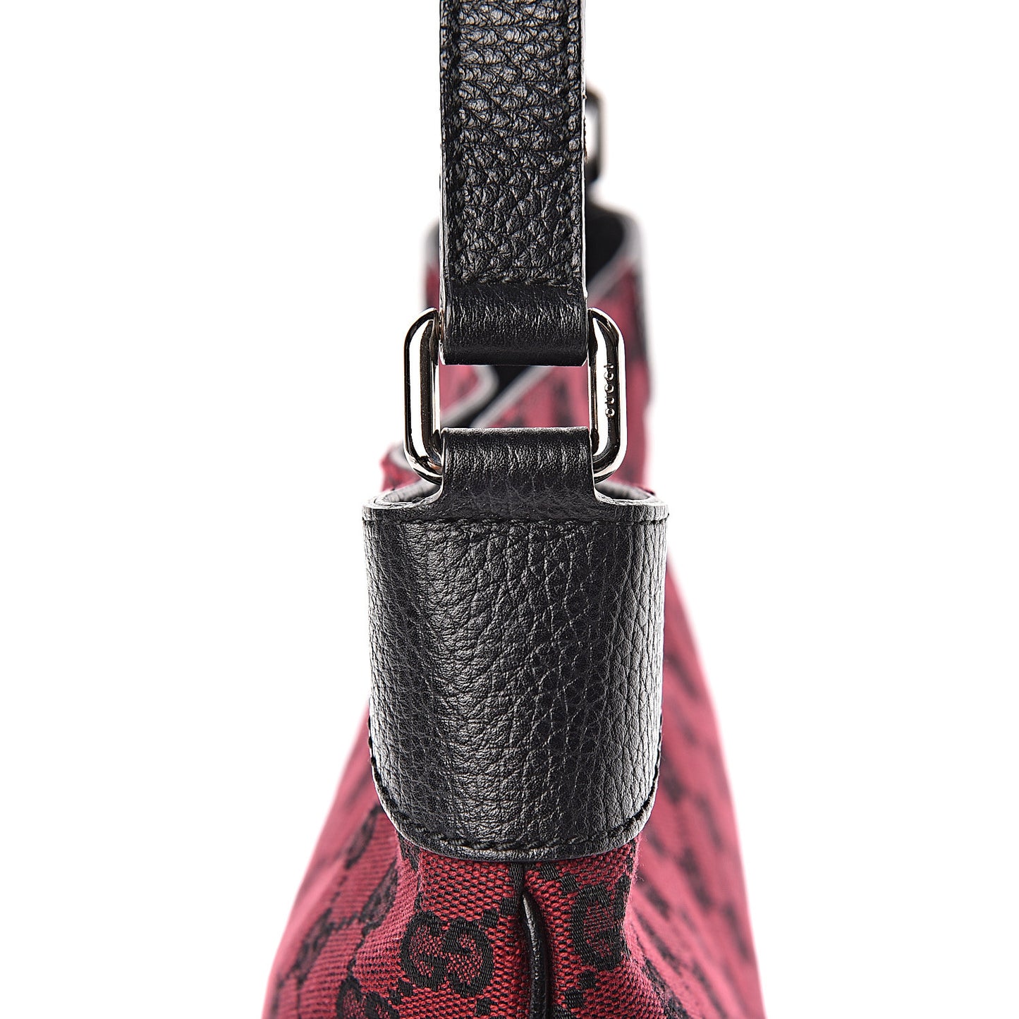 Denim Monogram Hobo Red