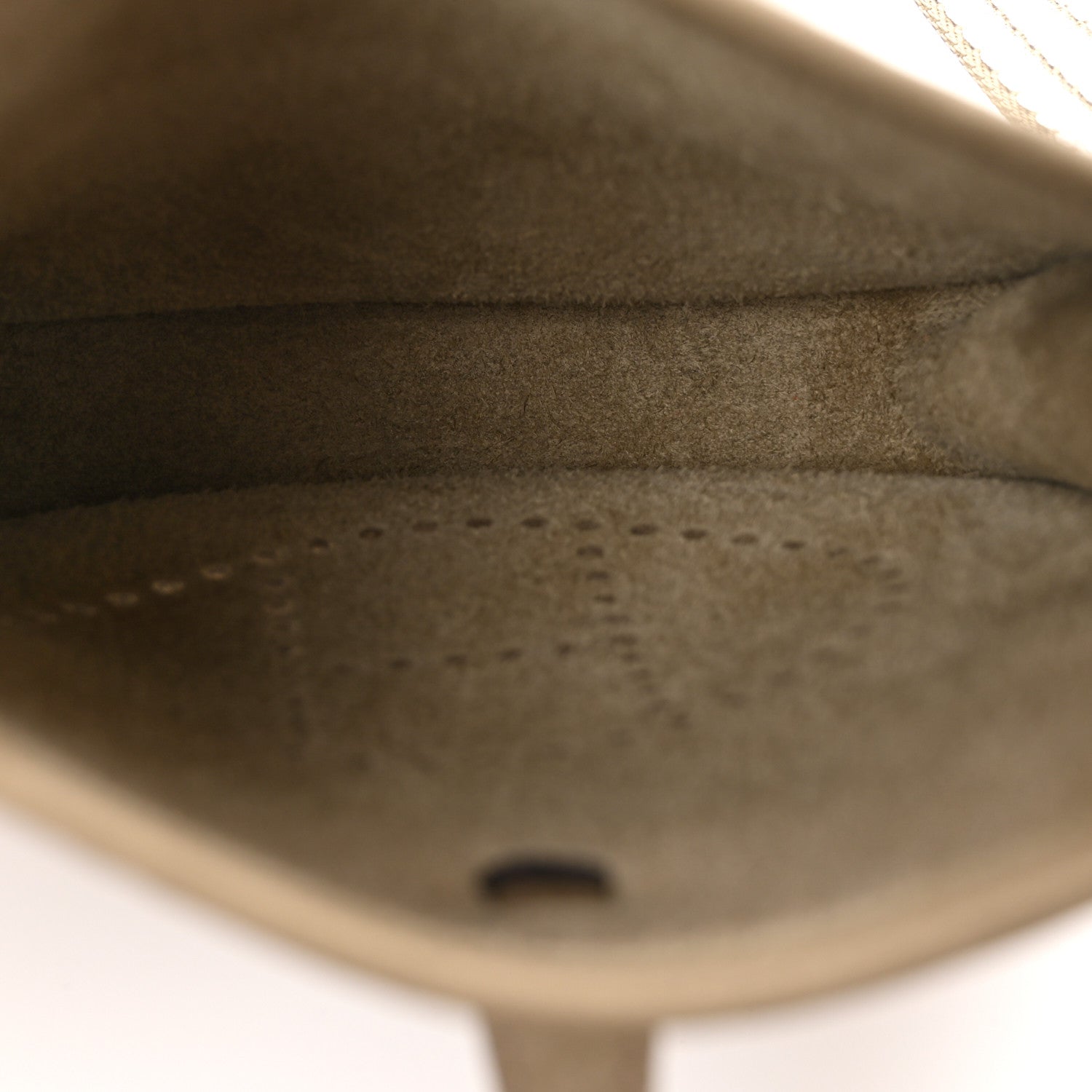 Hermes Taurillon Clemence Sangle Evelyne TPM Beige Marfa 5 of 9