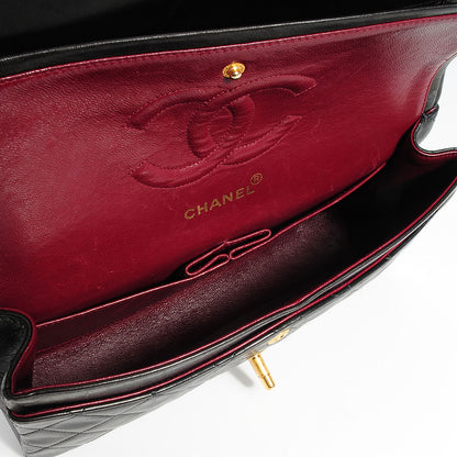 Chanel Lambskin Medium Double Flap Black 5 of 9