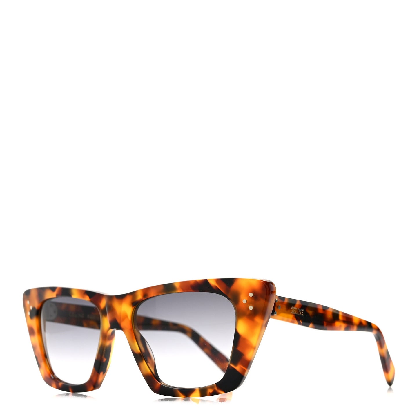Acetate Cat Eye Sunglasses CL40187I Dark Havana