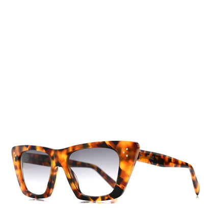 Celine Acetate Cat Eye Sunglasses CL40187I Dark Havana 1 of 7