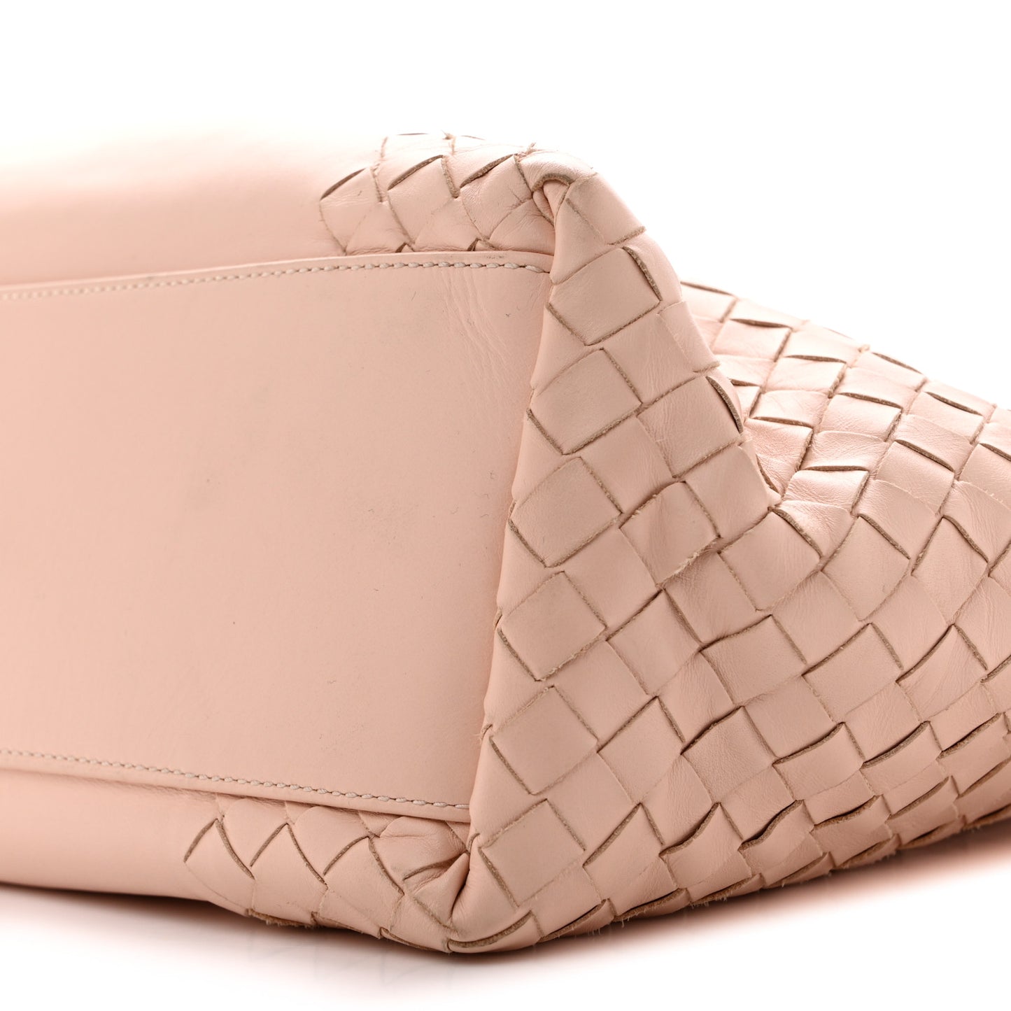Nappa Intrecciomirage Butterfly Tote Light Pink