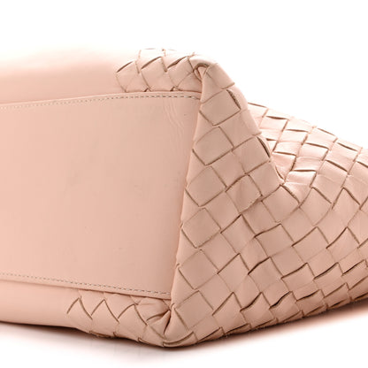 Bottega Veneta Nappa Intrecciomirage Butterfly Tote Light Pink 10 of 11