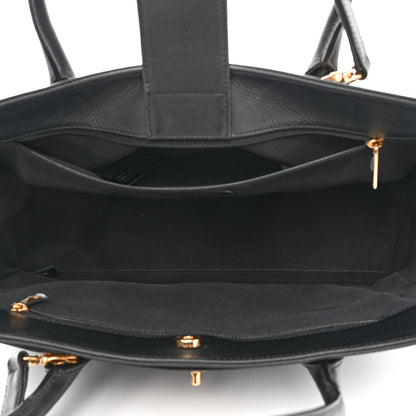Chanel Caviar Cerf Executive Shopper Tote Black 5 of 10