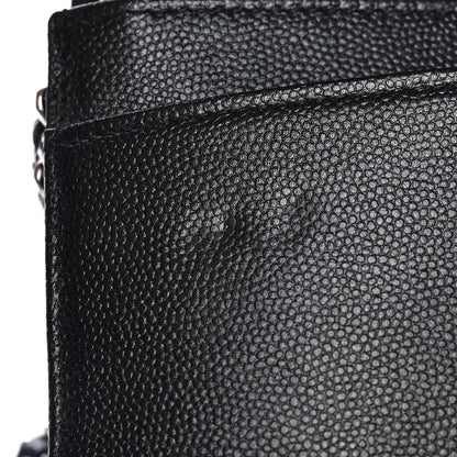 Chanel Caviar Sevruga Wallet On Chain WOC Black 11 of 11