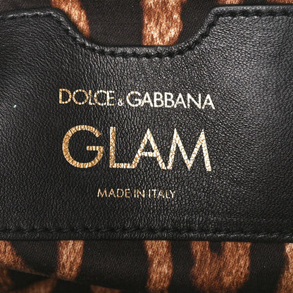 Dolce & Gabbana Lambskin Quilted Devil Patch Glam Crossbody Black 6 of 10