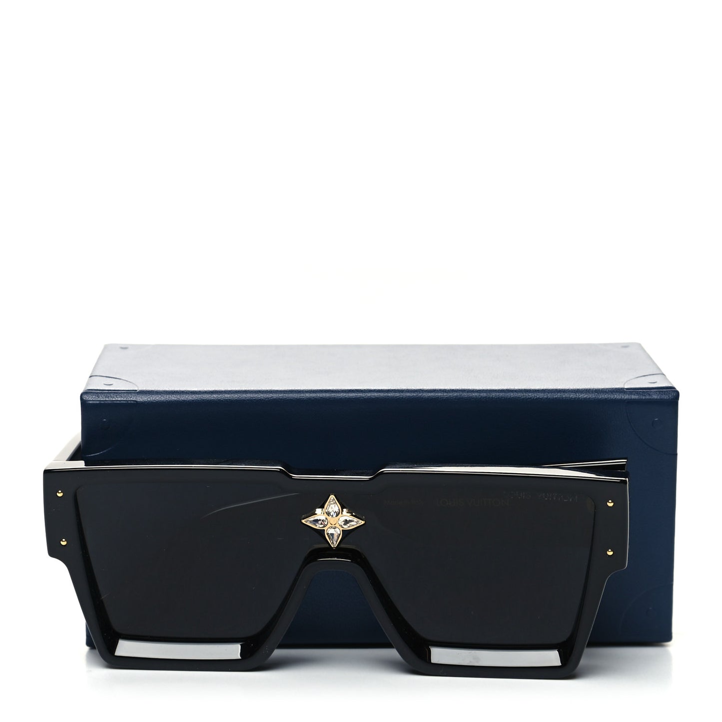 Acetate Cyclone Sunglasses Z1578E Black