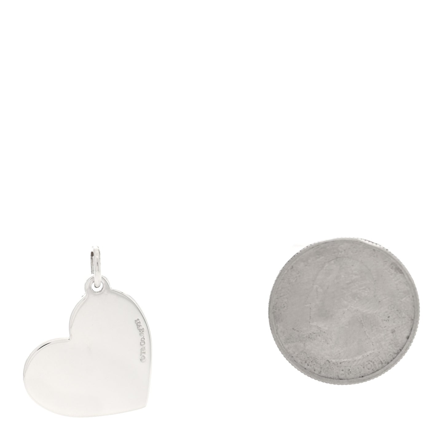 Sterling Silver Mom Heart Charm