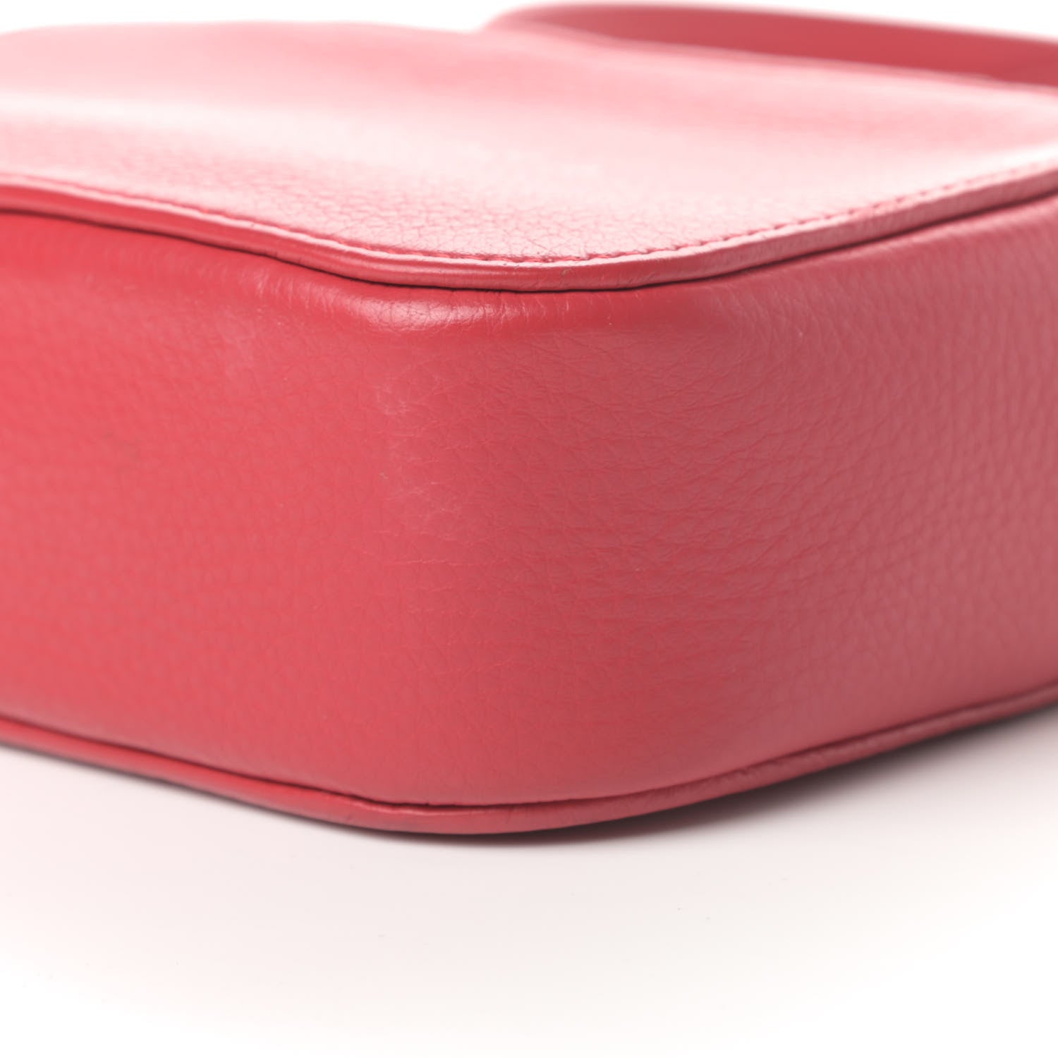 Balenciaga Calfskin Logo XS Everyday Camera Bag Rouge Lantern Black 10 of 14