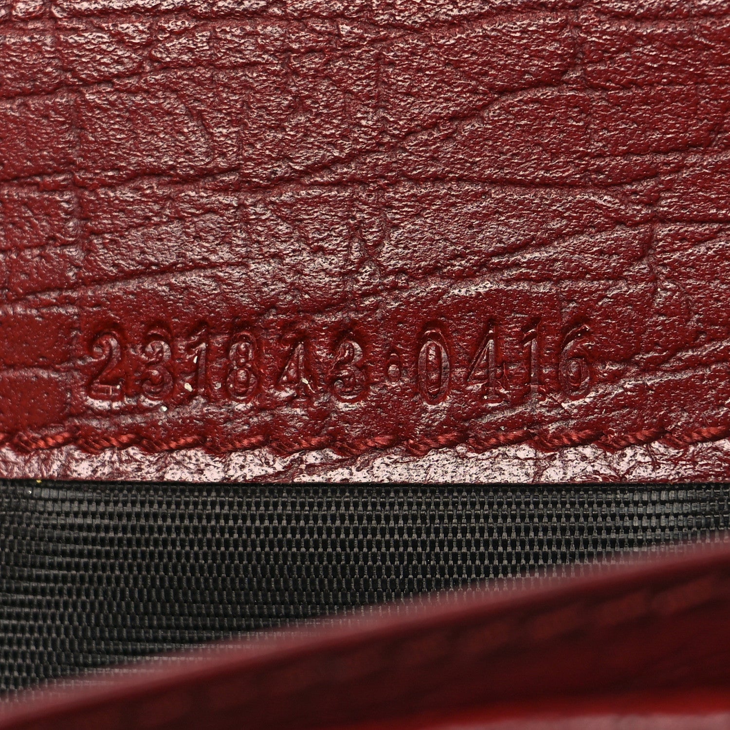 Gucci Calfskin Studded Soho Continental Wallet Red 8 of 12