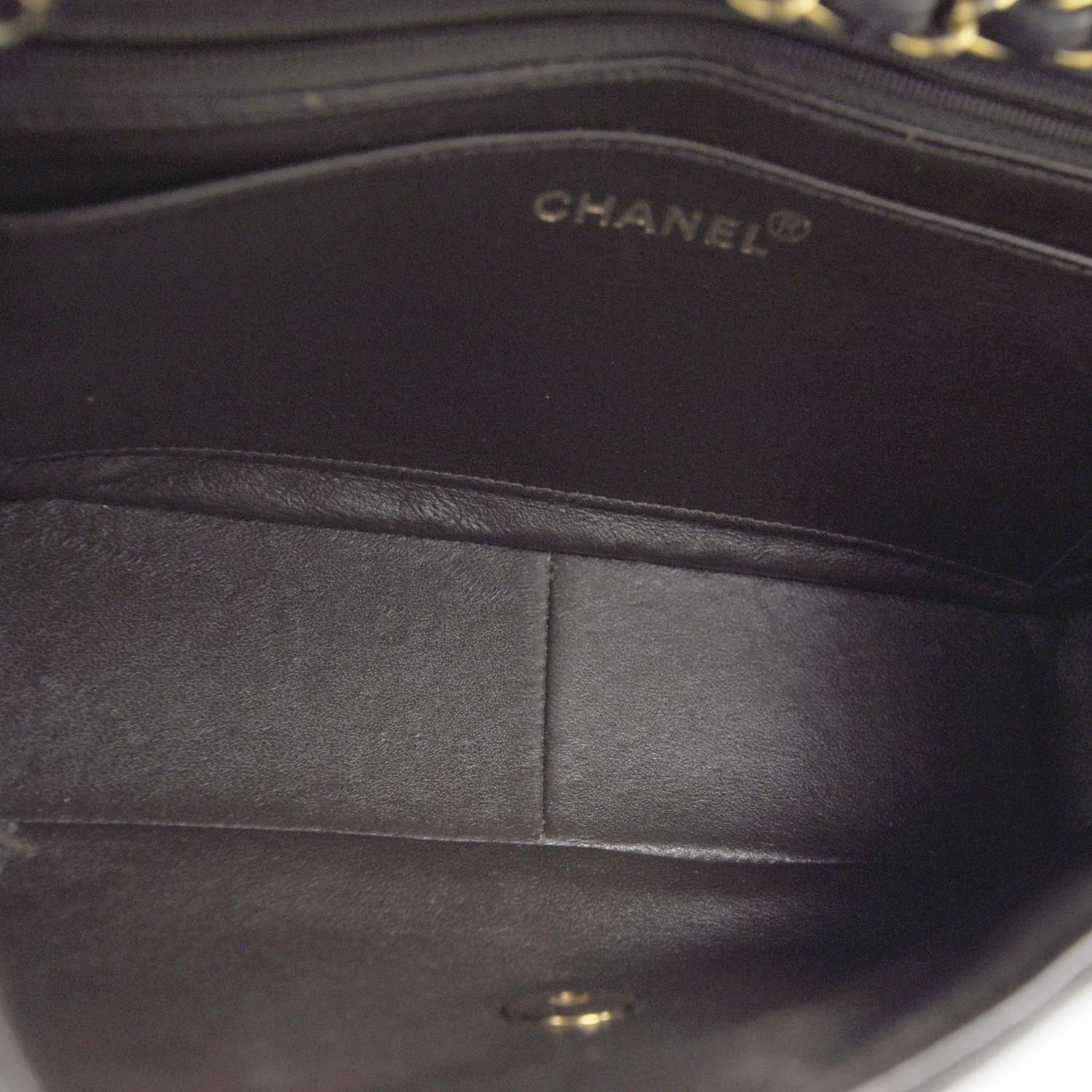 Chanel Lambskin Quilted Medium Flap Brown 6 of 9