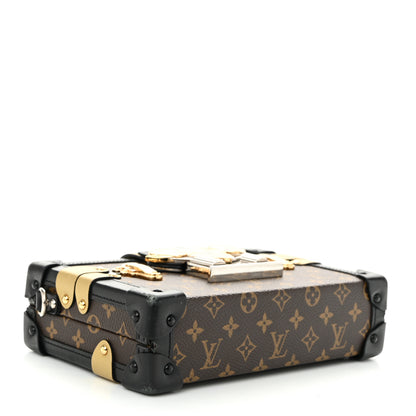 Louis Vuitton Monogram Column Petite Malle Black 4 of 10
