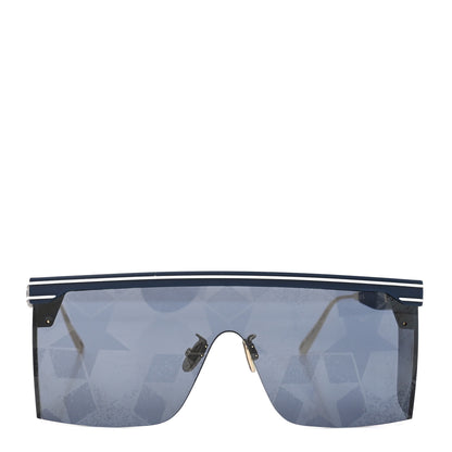 Christian Dior Geometric Diorclub M1U Mask Sunglasses Matte Blue 2 of 7