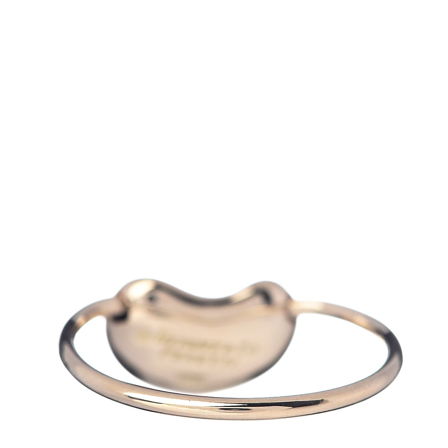 18K Yellow Gold Elsa Peretti Bean Ring 50 5.5