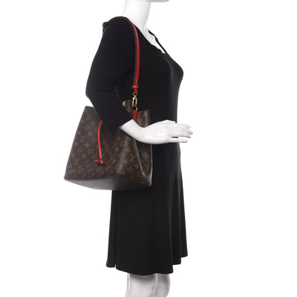 Louis Vuitton Monogram Neonoe MM Coquelicot 2 of 11