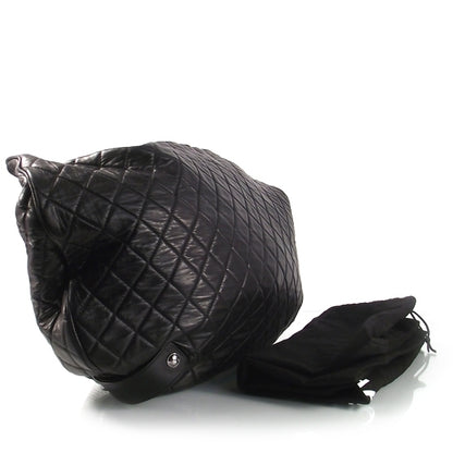 Chanel Lambskin Chain Mail Hobo Black 3 of 9