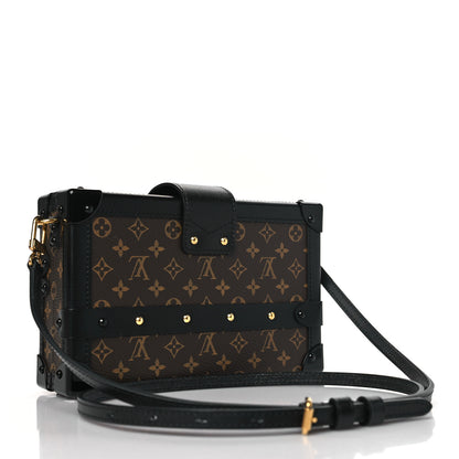 Louis Vuitton Monogram Petite Malle Black 3 of 9