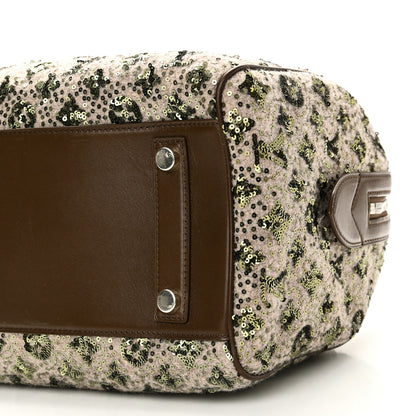 Louis Vuitton Sequin Monogram Sunshine Express Speedy Kaki 9 of 9