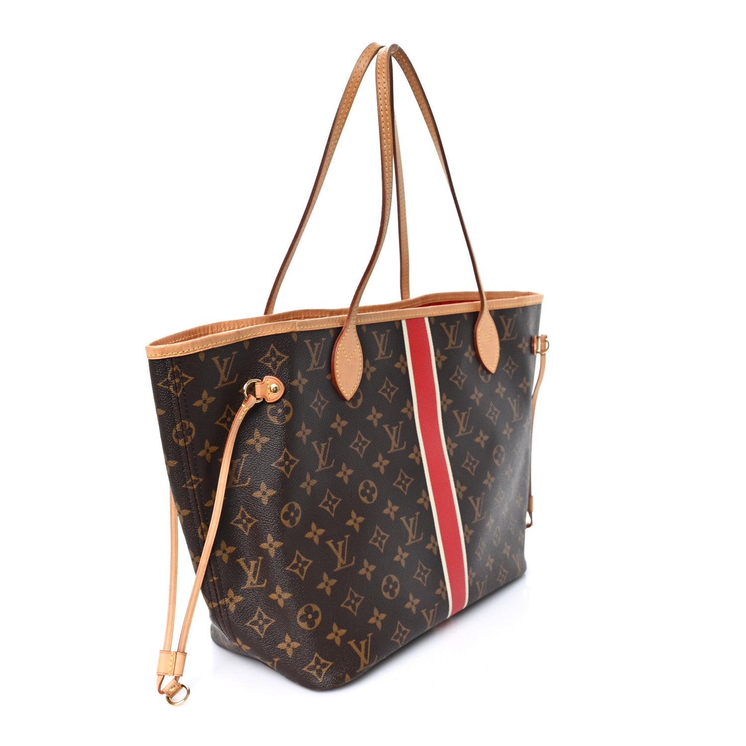 Louis Vuitton Monogram My LV Heritage Neverfull MM Fuchsia White 3 of 10