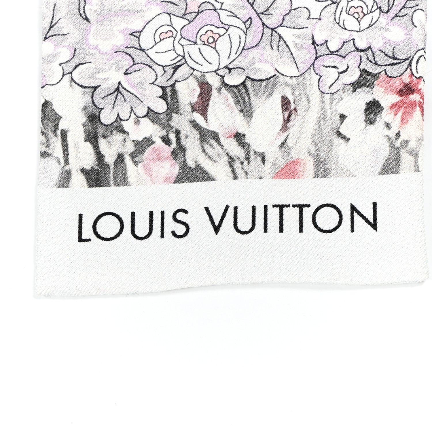 Louis Vuitton Silk Louis In The Garden Bandeau White 2 of 4