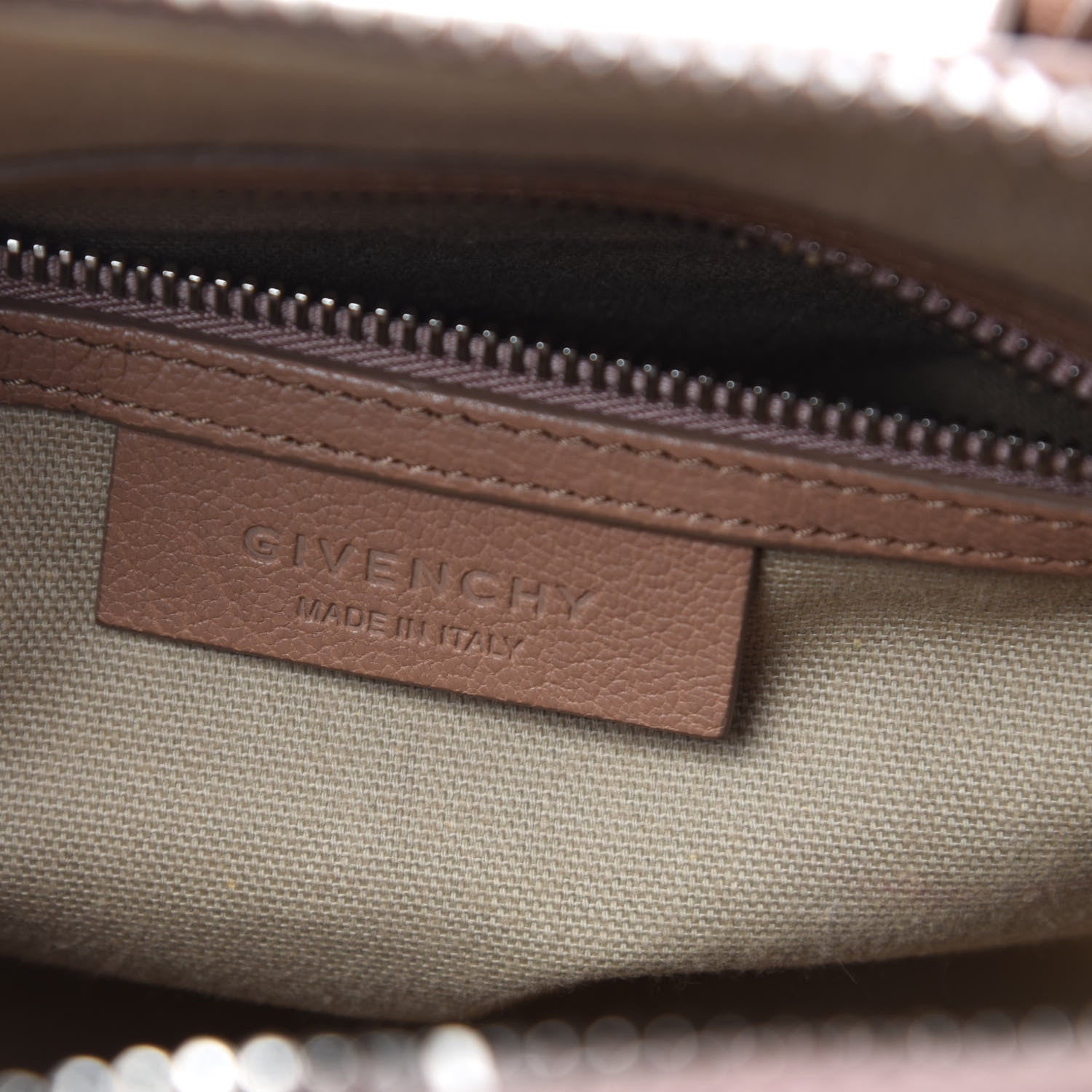 Givenchy Sugar Goatskin Mini Antigona Old Pink 8 of 11