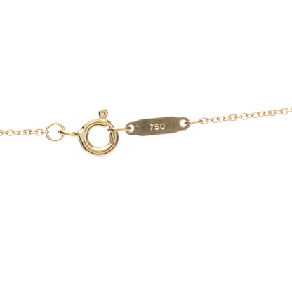 Tiffany 18K Yellow Gold Notes Round Pendant Necklace 4 of 5