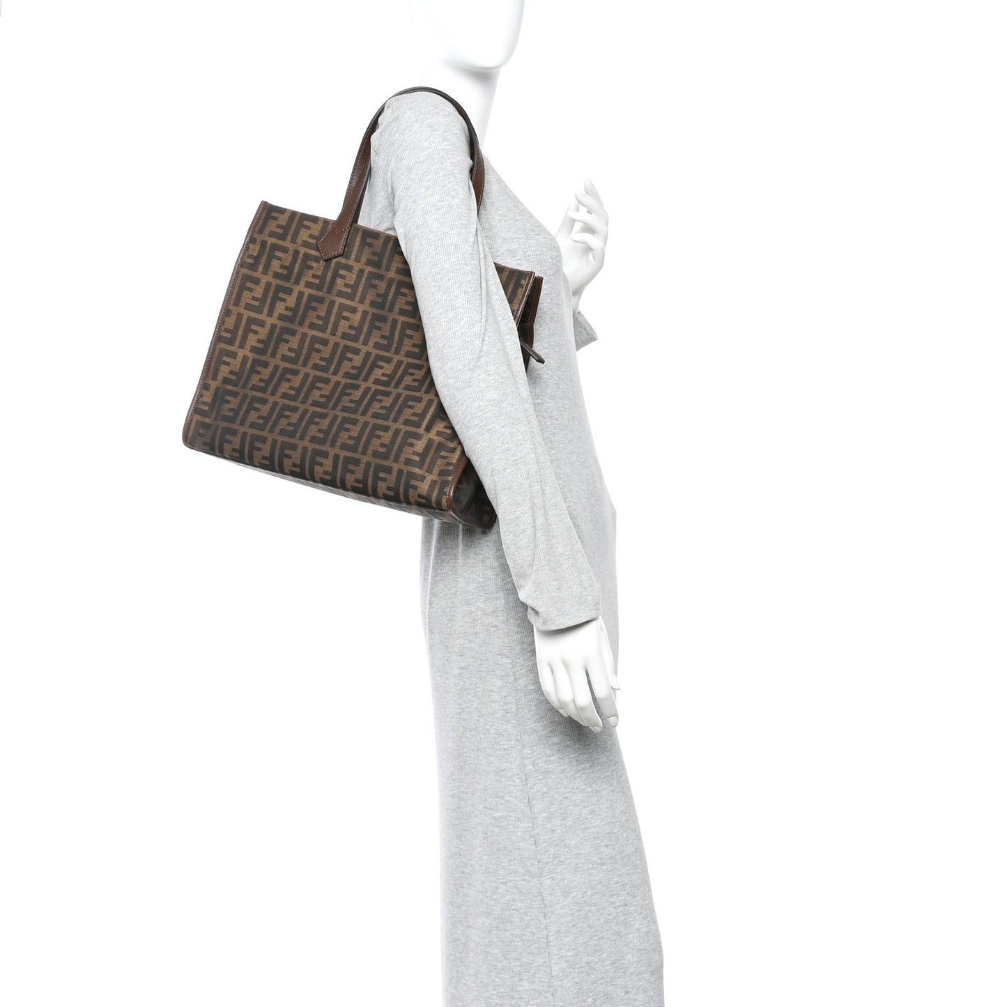 Zucca Vitello Artic Tote Tobacco Castagna