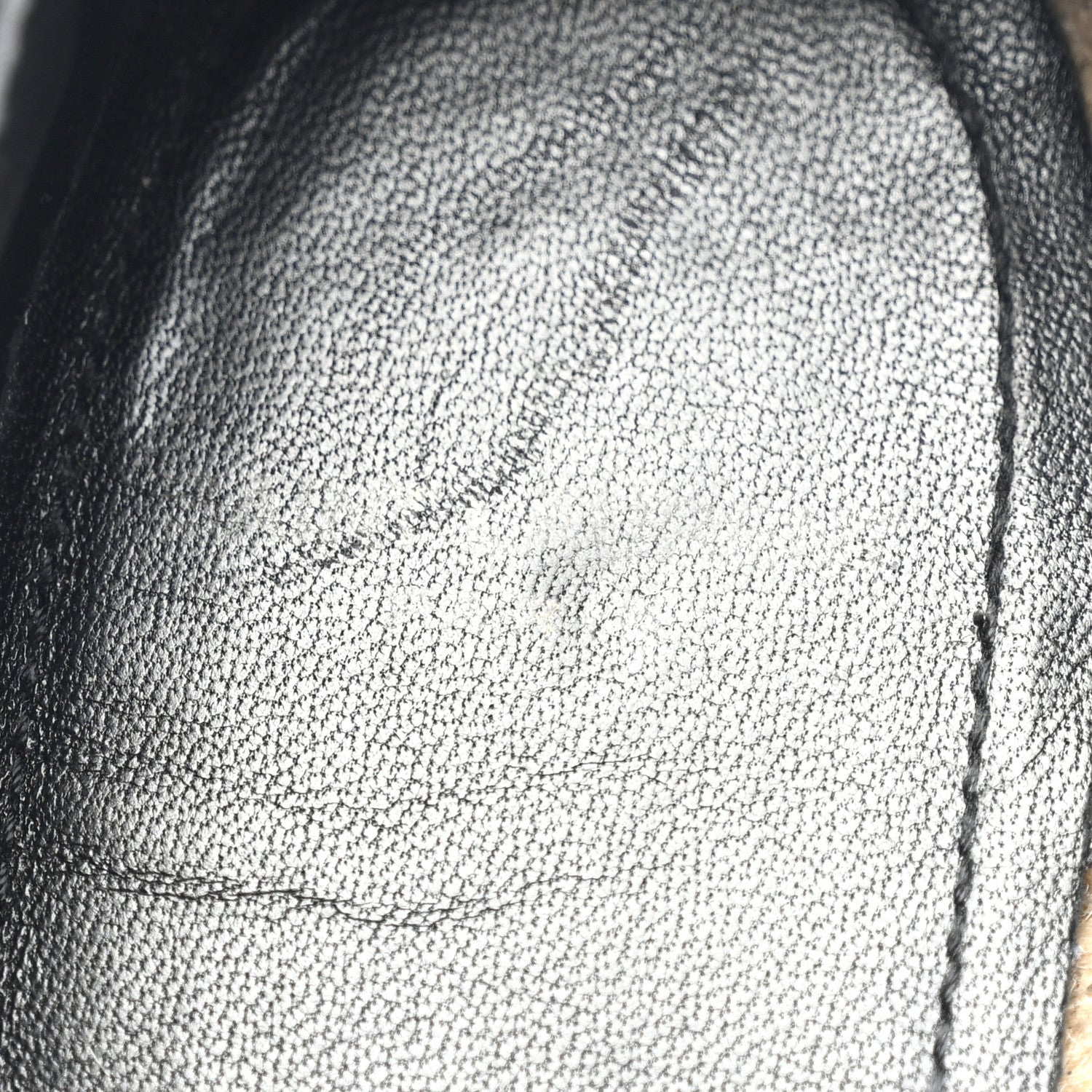Saint Laurent Lambskin Monogram Espadrilles 40.5 Black 7 of 10
