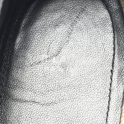 Saint Laurent Lambskin Monogram Espadrilles 40.5 Black 7 of 10