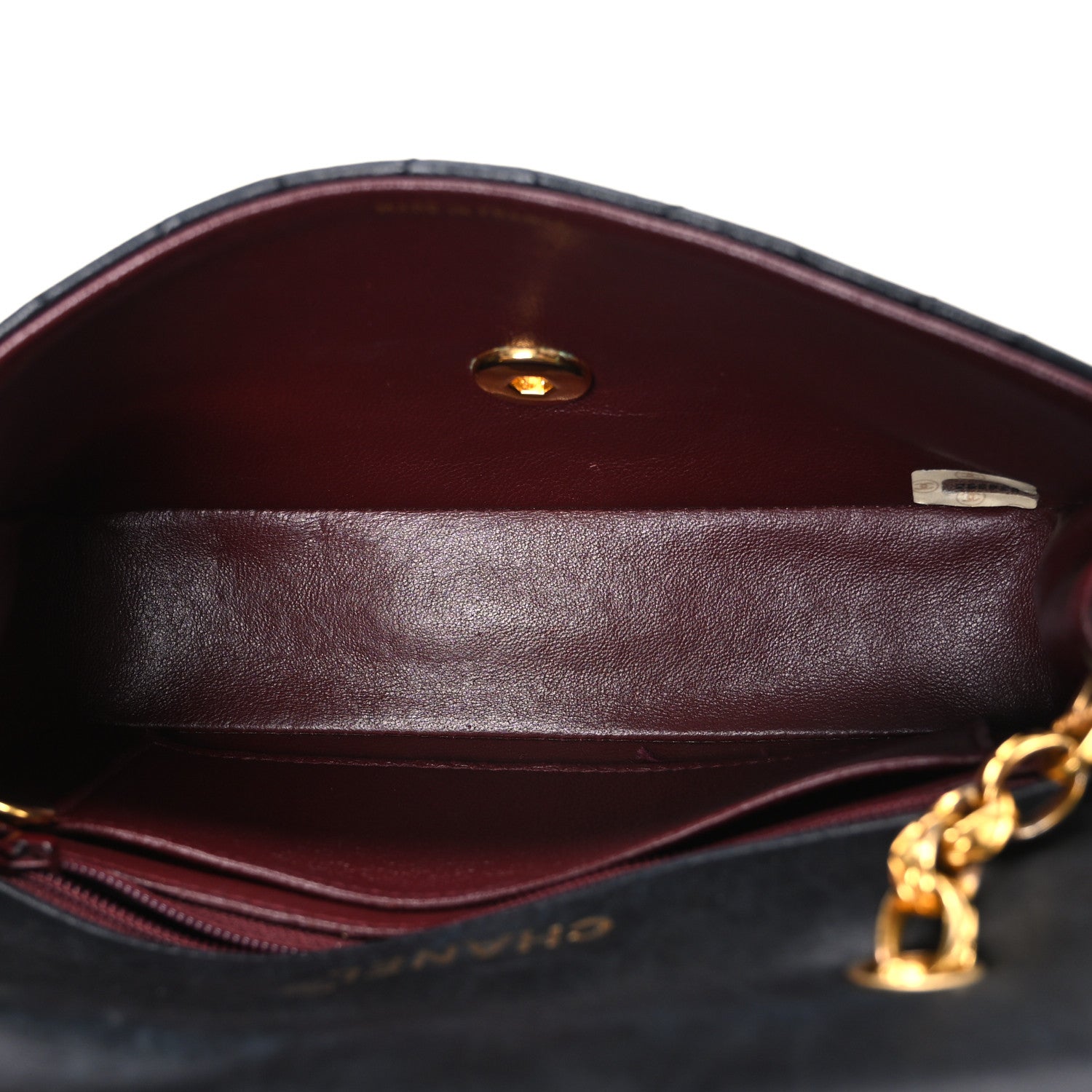 Chanel Lambskin Quilted Mini Bijoux Diana Flap Black 5 of 12