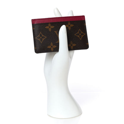 Louis Vuitton Monogram Card Holder Fuchsia 2 of 11