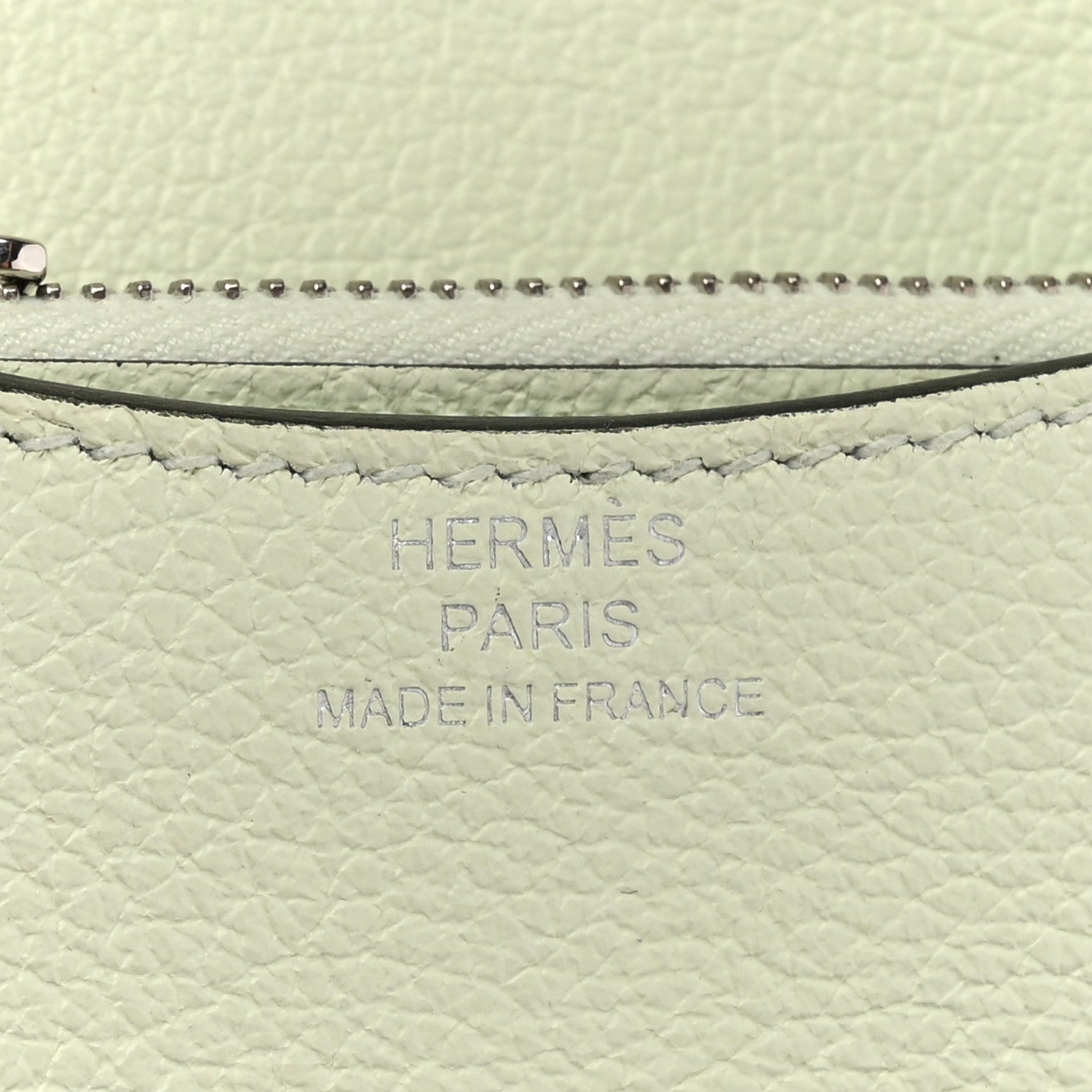 Hermes Evercolor Constance Slim Wallet Vert Fizz 8 of 10