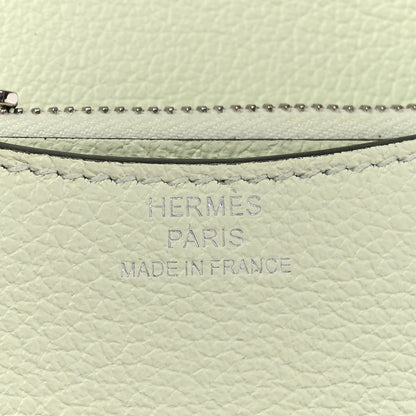 Hermes Evercolor Constance Slim Wallet Vert Fizz 8 of 10