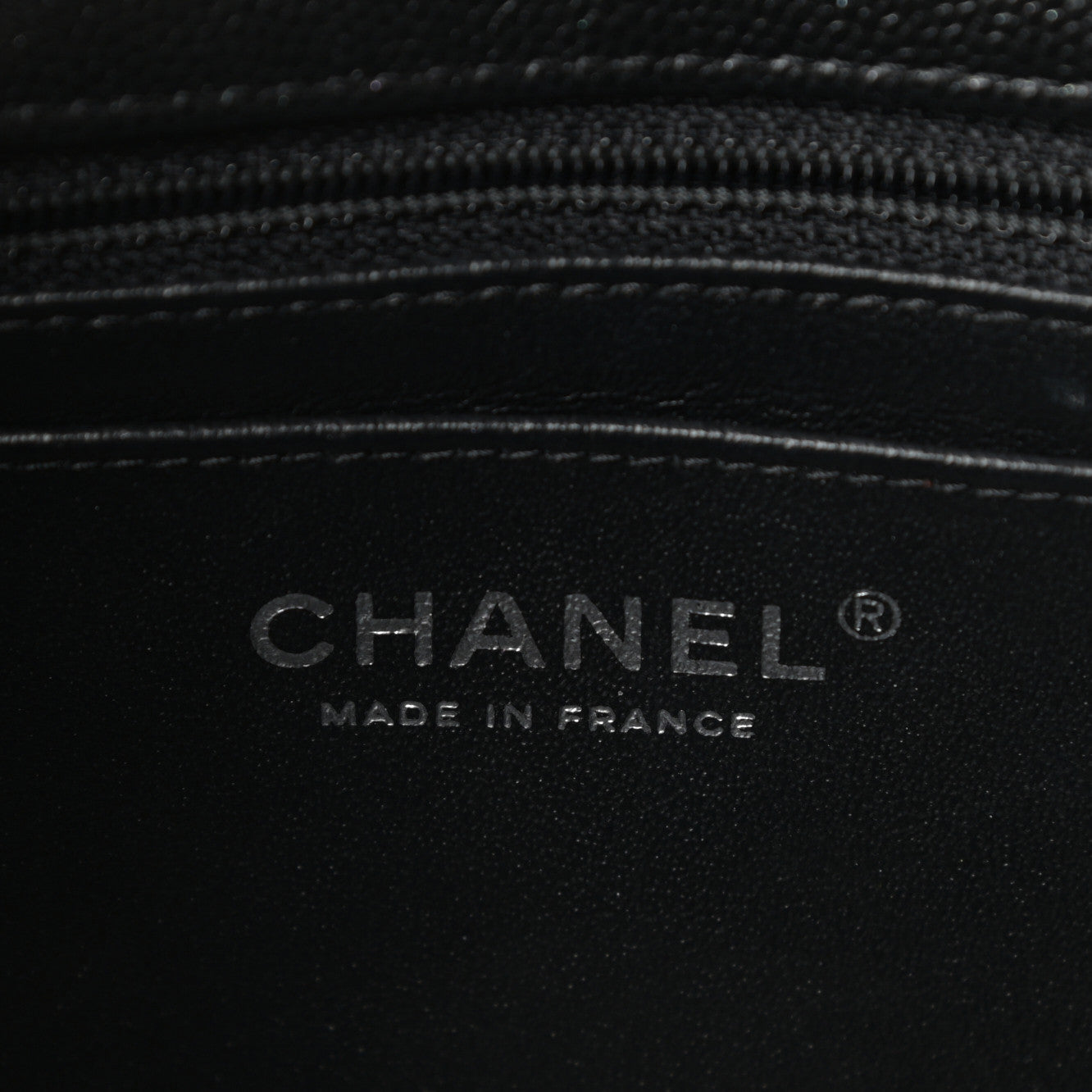 Chanel Iridescent Caviar Quilted Mini Rectangular Flap Black 6 of 11