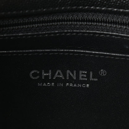 Chanel Iridescent Caviar Quilted Mini Rectangular Flap Black 6 of 11