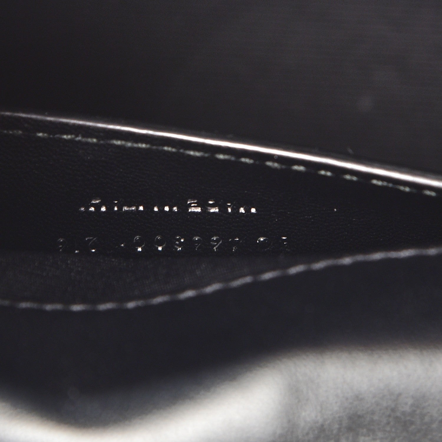 Saint Laurent Smooth Calfskin Medium Braided Monogram Kate Satchel Black 7 of 8